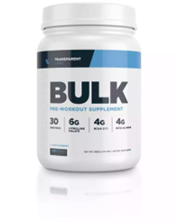 bulk pre workout
