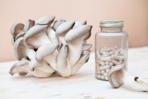 Mushroom Capsules Supplement Photo